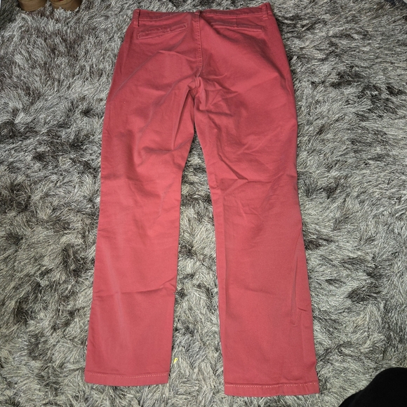 J.Crew Vintage Straight Pink Pants - Picture 6 of 8